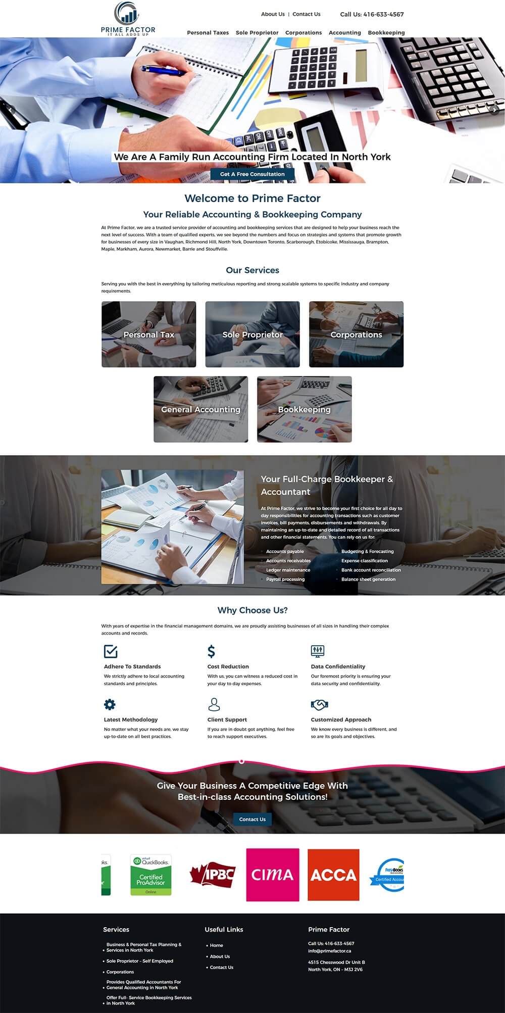 Website Design Company Ajax